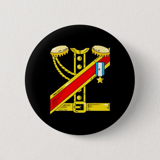 Prinz Charming Costume Fun Halloween Geschenk Button (Vorderseite)