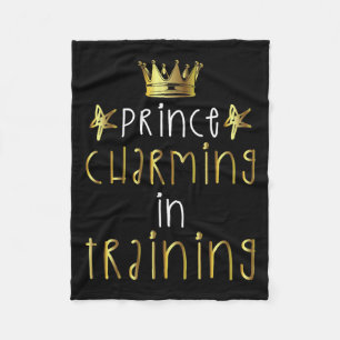 Prinz Charming in der Ausbildung Helden Halloween  Fleecedecke