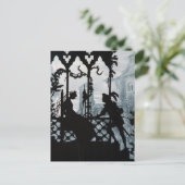 Prinz Charming und Prinzessin Postkarte (Stehend Vorderseite)