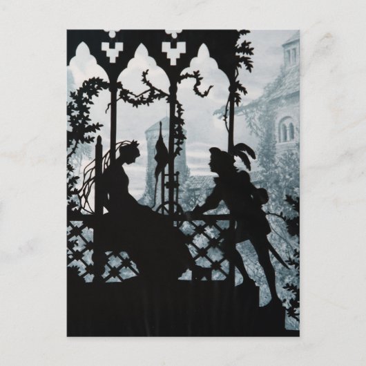 Prinz Charming und Prinzessin Postkarte (Vorderseite)