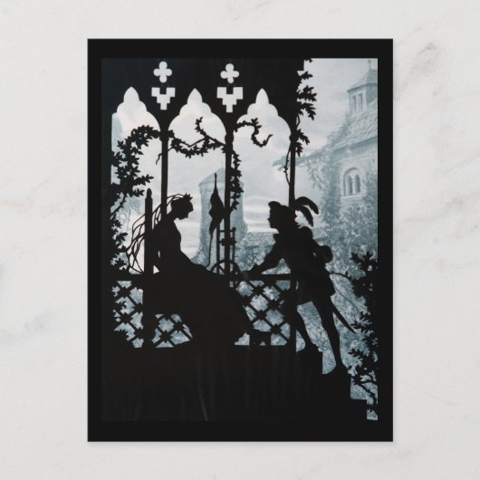 Prinz Charming und Prinzessin Postkarte (Vorderseite)