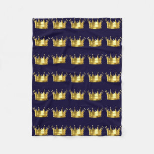 Prinz Crown Fleece Blanket