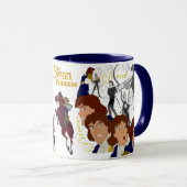 Prinz Derek Sketch Mug mit farbigem Rim&Handle Tasse (VorderseiteRechts)