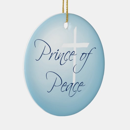 Prinz des Friedensgewohnheits-datierten Keramikornament (Rechts)