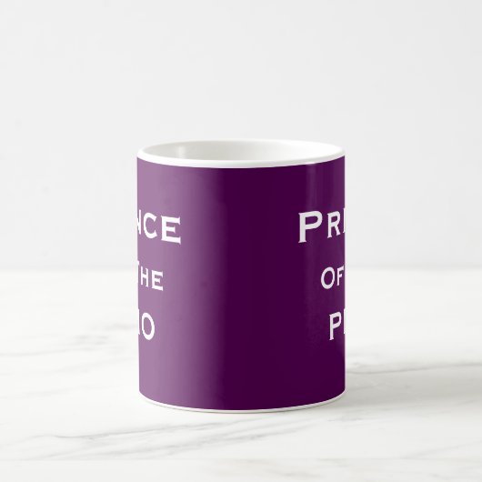 Prinz des PMO-Mann-Projektleiter-lustigen Kaffeetasse (Mittel)