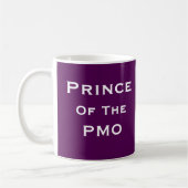 Prinz des PMO-Mann-Projektleiter-lustigen Kaffeetasse (Links)