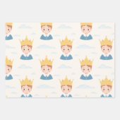 Prinz des Schlosses Wrap Flat Sheet Set von 3 Geschenkpapier Set (Vorderseite 3)