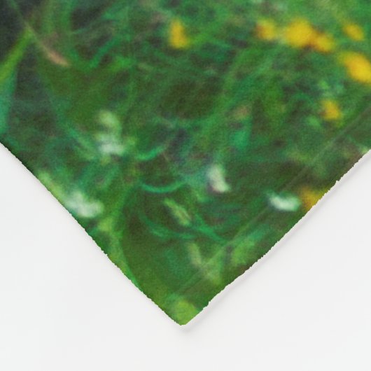 Prinz des Waldes Fleecedecke (Ecke)