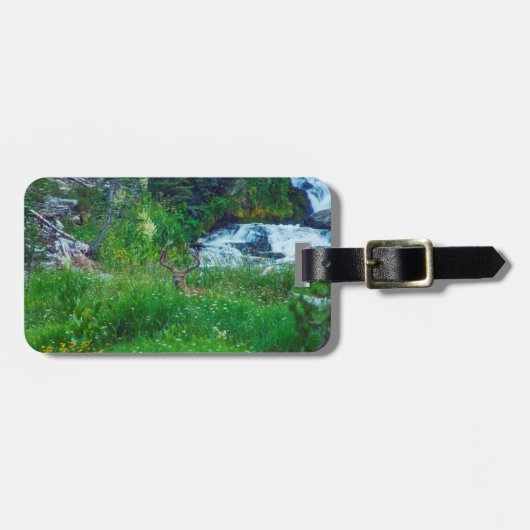 Prinz des Waldes Gepäckanhänger (Vorderseite horizontal)