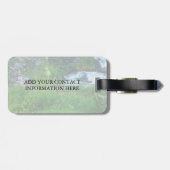 Prinz des Waldes Gepäckanhänger (Rückseite horizontal)