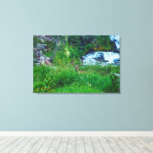 Prinz des Waldes Leinwanddruck (Insitu (Holzboden))