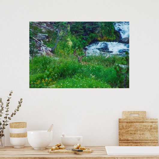 Prinz des Waldes Poster (Küche)