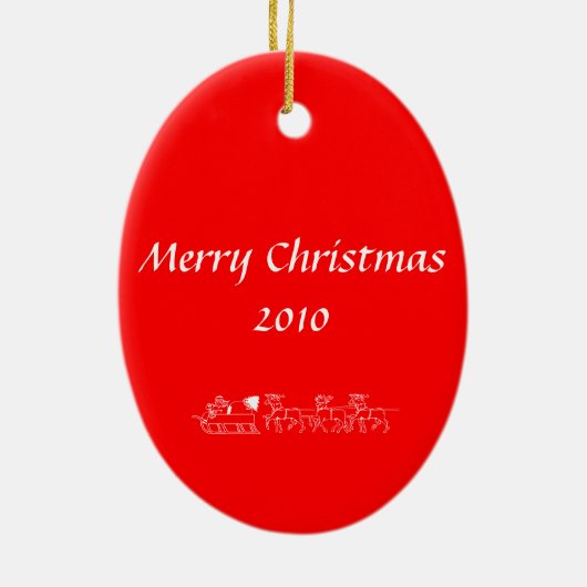 Prinz Edward Insel-Leuchtturm Keramik Ornament (Hinten)