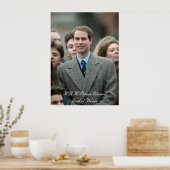 Prinz Edward Moskau 1989 Poster (Küche)