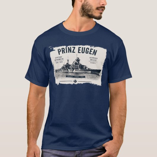 Prinz Eugen T-Shirt (Vorderseite)
