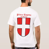 Prinz Eugene des Wirsing-Shirts T-Shirt (Rückseite)