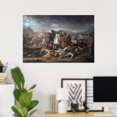 Prinz Eugene von Savoy bei Belagerung Poster (Heimbüro)