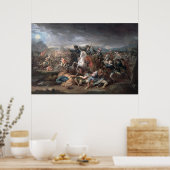 Prinz Eugene von Savoy bei Belagerung Poster (Küche)