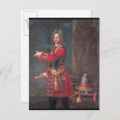 Prinz Eugene von Savoy Postkarte (Vorne/Hinten)
