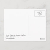 Prinz Eugene von Savoy Postkarte (Rückseite)