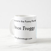 Prinz Froggy Kaffeetasse (Vorderseite Links)