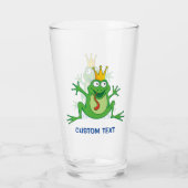 Prinz Frosch Glas (Rückseite)