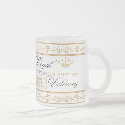 Prinz George der königlichen Baby-Tasse Cambridges Mattglastasse (Rechts)