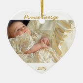 Prinz George Heart Ornament (Vorne)