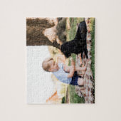 Prinz George mit Hund Puzzle (Vertikal)