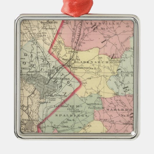 Prinz George Ornament Aus Metall (Vorne)