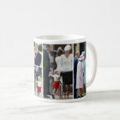 Prinz George - Prinzessin Charlotte - William Kate Kaffeetasse (VorderseiteRechts)