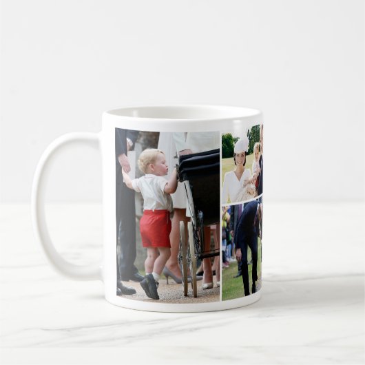 Prinz George - Prinzessin Charlotte - William Kate Kaffeetasse (Links)