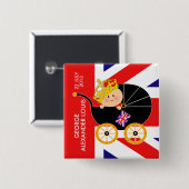 Prinz George Royal Baby Button (Vorne & Hinten)