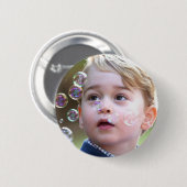 Prinz George von Cambridge Button (Vorne & Hinten)
