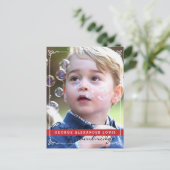 Prinz George von Cambridge Postkarte (Stehend Vorderseite)