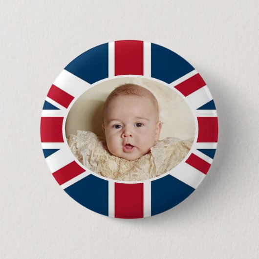 Prinz George - William u. Kate Button (Vorderseite)