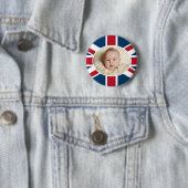 Prinz George - William u. Kate Button (Beispiel)