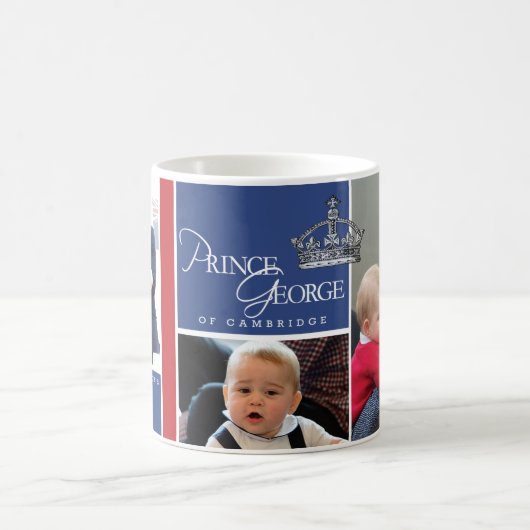 Prinz George - William u. Kate Kaffeetasse (Mittel)
