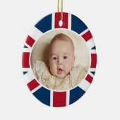 Prinz George - William u. Kate Keramik Ornament (Rechts)
