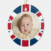 Prinz George - William u. Kate Keramik Ornament (Links)