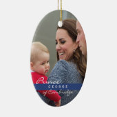 Prinz George - William u. Kate Keramikornament (Rechts)