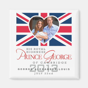 Prinz George - William u. Kate Magnet