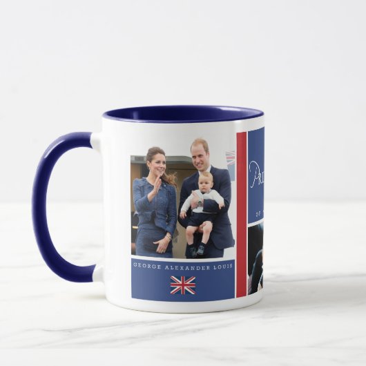 Prinz George - William u. Kate Tasse (Links)