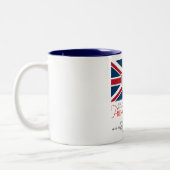 Prinz George - William u. Kate Zweifarbige Tasse (Links)