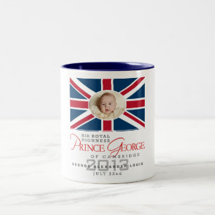 Prinz George - William u. Kate Zweifarbige Tasse