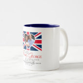 Prinz George - William u. Kate Zweifarbige Tasse (VorderseiteRechts)