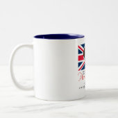Prinz George - William u. Kate Zweifarbige Tasse (Links)