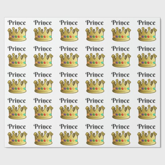 Prinz Geschenkpapier (Flach)