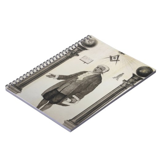 Prinz Hall Freemason Notizblock (Linke Seite)