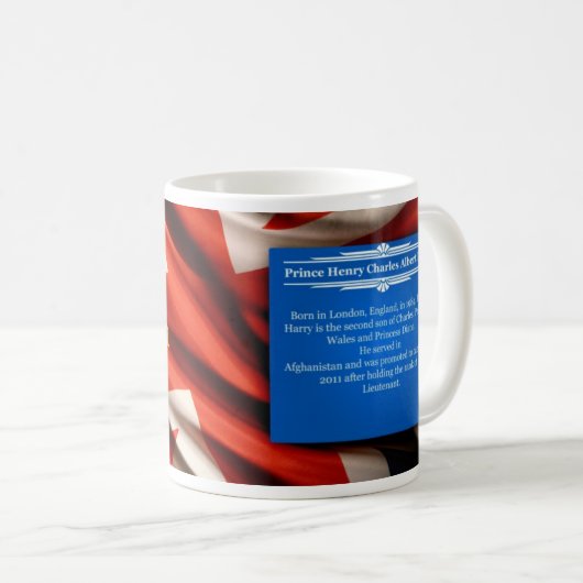 Prinz Harry Historical Mug Kaffeetasse (VorderseiteRechts)